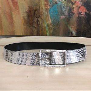 Silver belt